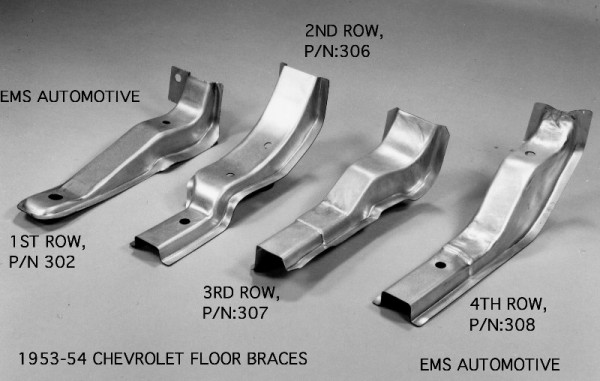 FLOOR BRACE  2ND ROW